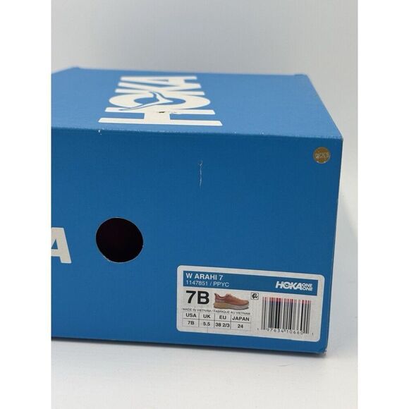 HOKA Women's Arahi 7 Running Shoes Papaya Coral New *READ* Size 7 $145 retail - Picture 11 of 11